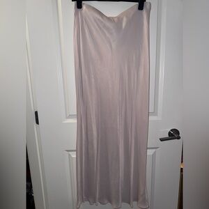 Anthropologie Lavender skirt - 100% silk